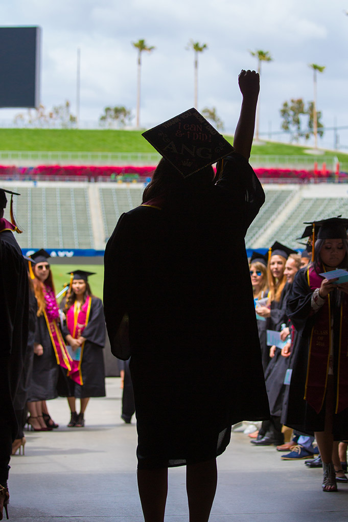 A proud CSUDH Graduate from the College of Business Administration and Public Policy