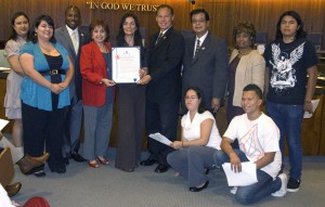 Chicano Studies students receive award from Carson City Council