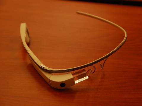 Google Glasses on table