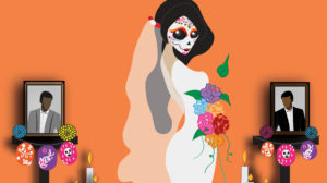 Artwork for 'Blood Wedding' presented by the Department of Theatre and Dance
