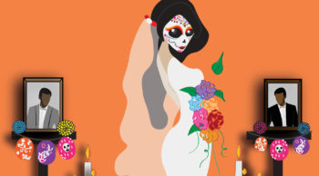Artwork for 'Blood Wedding' presented by the Department of Theatre and Dance