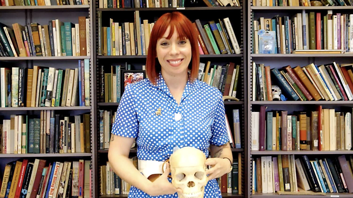 Sarah Lacy, assistant professor of anthropology.