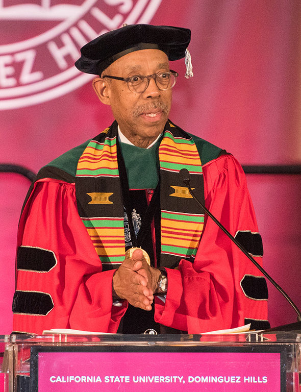 The Ohio State University’s President Michael V. Drake served as the keynote speaker. 