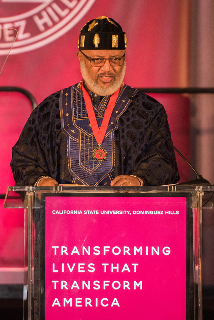 Dr. Wade Nobles, founder and executive director of the Institute for the Advanced Study of Black Family/Life and Culture in Oakland, California.