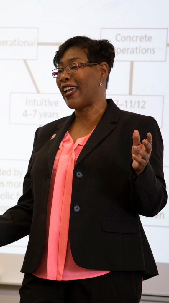 Renita Armstrong, educator/teacher for the LA County Office of Education, taught Multicultural Studies.