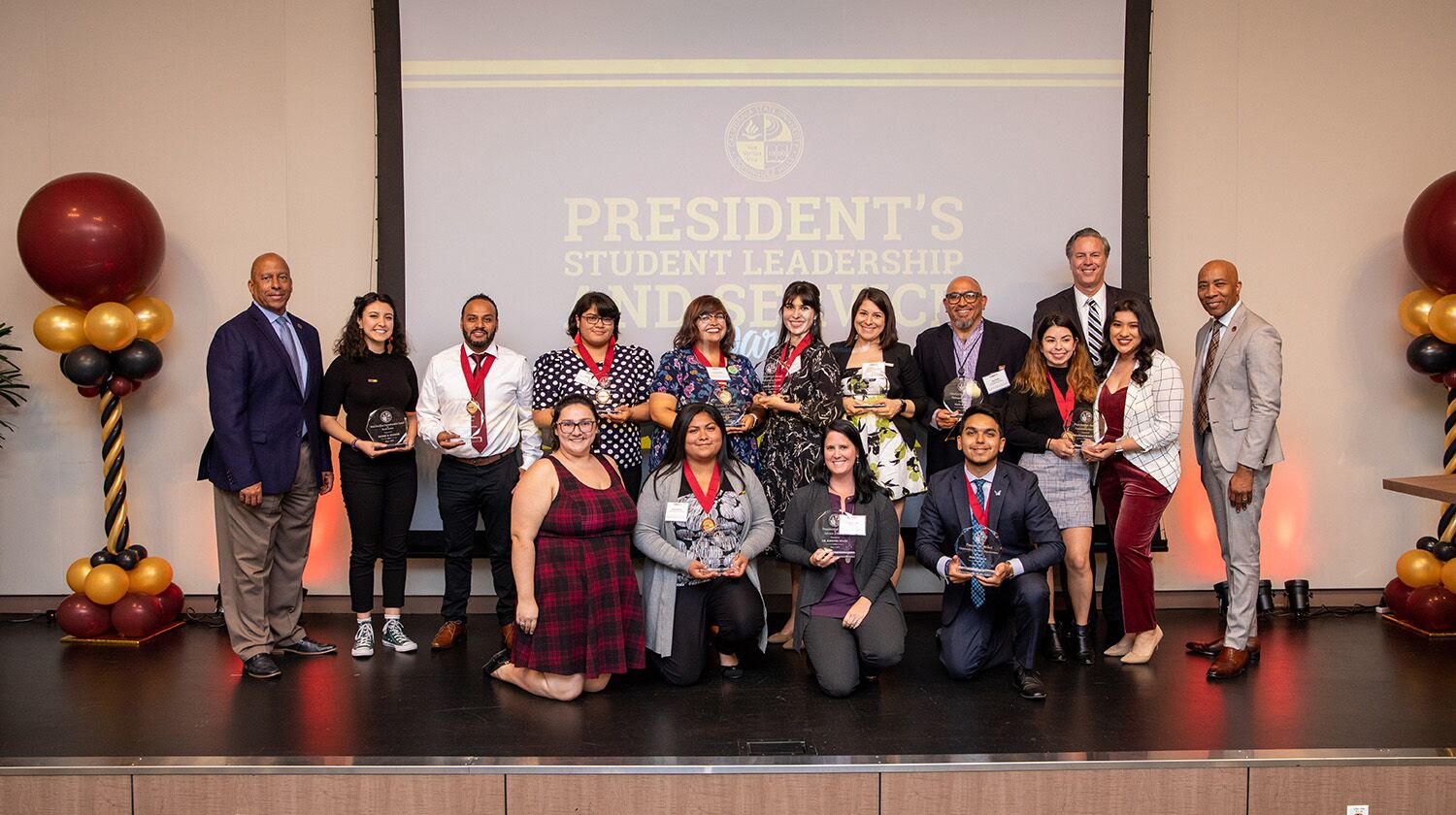 President's Student Leadership Awards winners