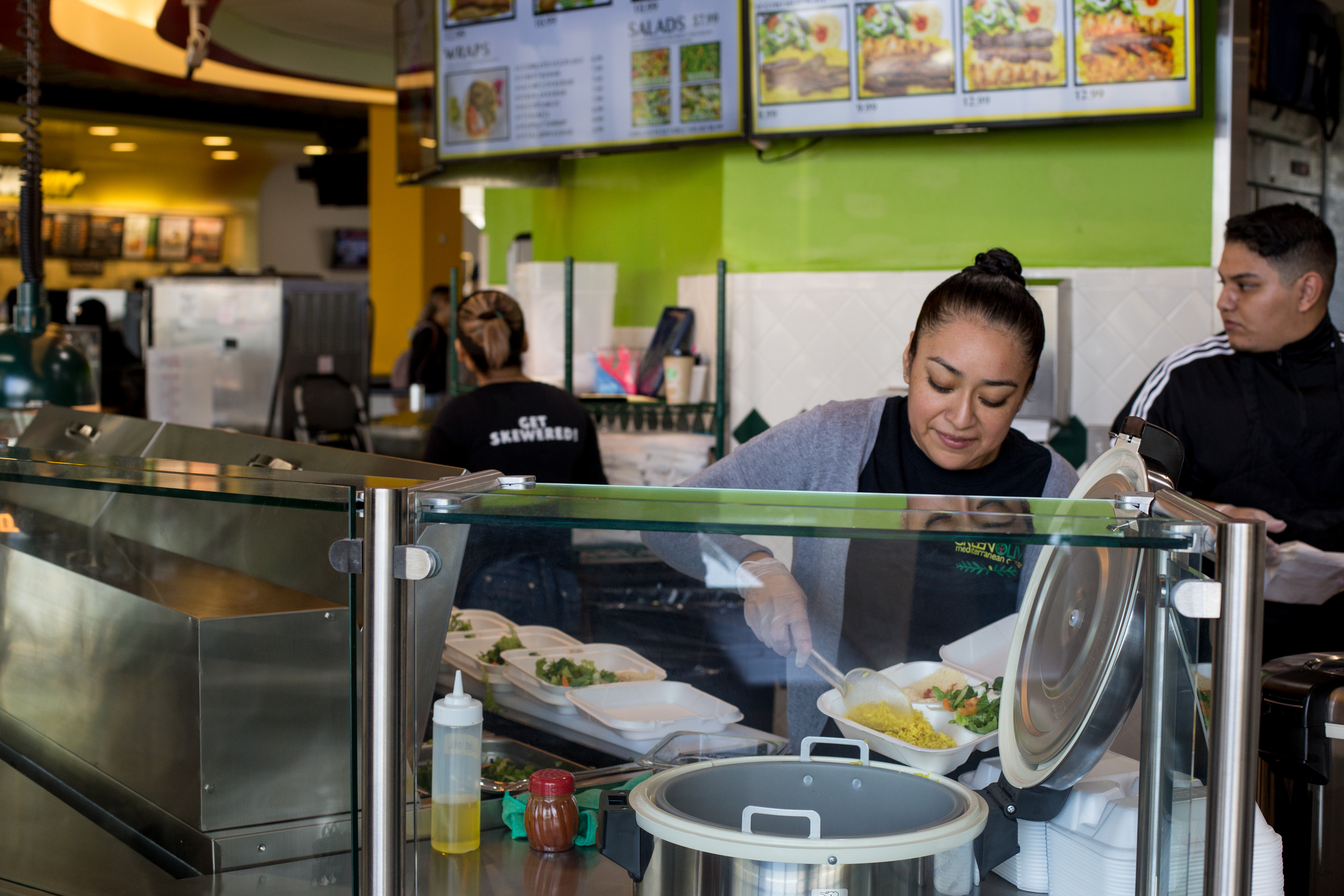 Green Olive opens fall semester 2019 in the Loker Student Union. 