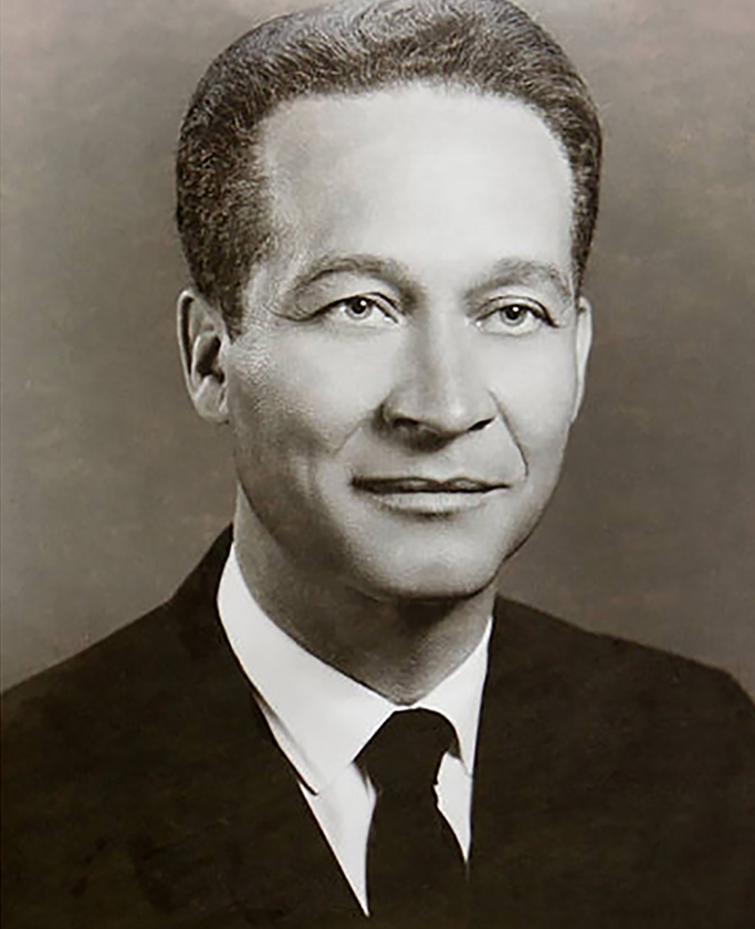 Douglas F. Dollarhide, the first African American mayor of the City of Compton.