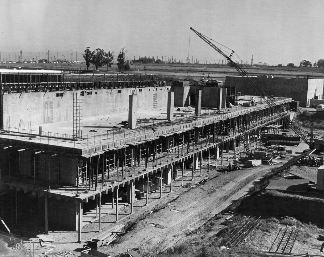 Natural Sciences and Mathematics Building - construction, 1971