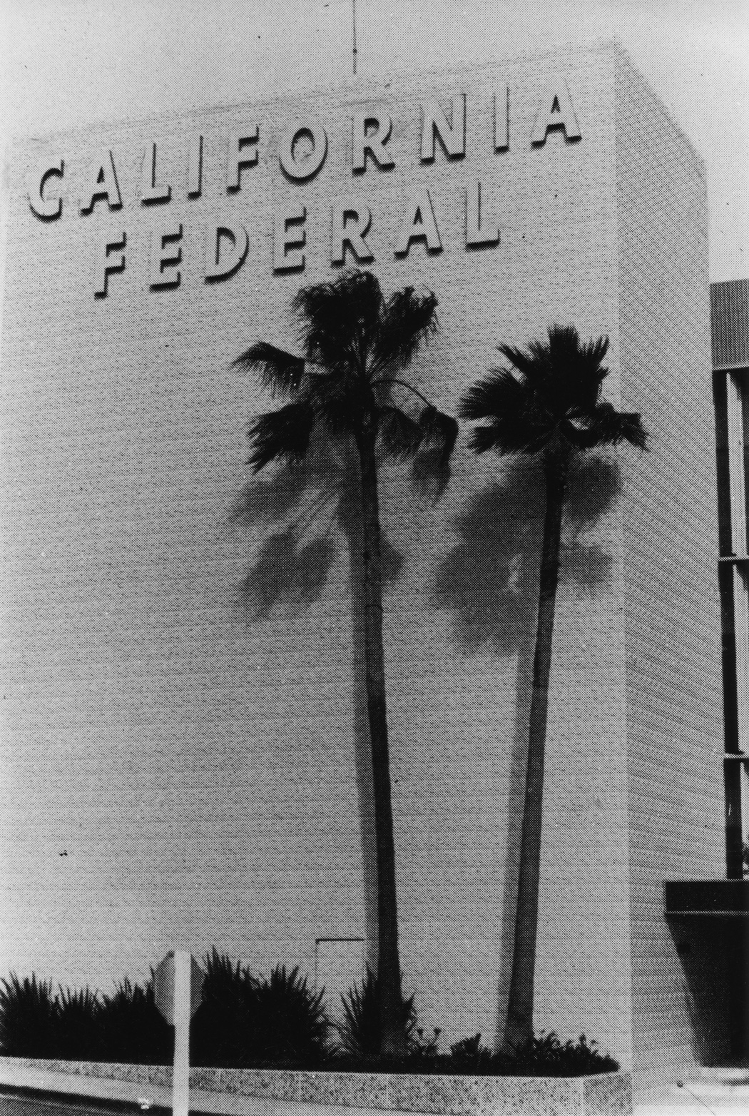 Bank building where CSC Palos Verdes classes were held in 1965, Rolling Hills