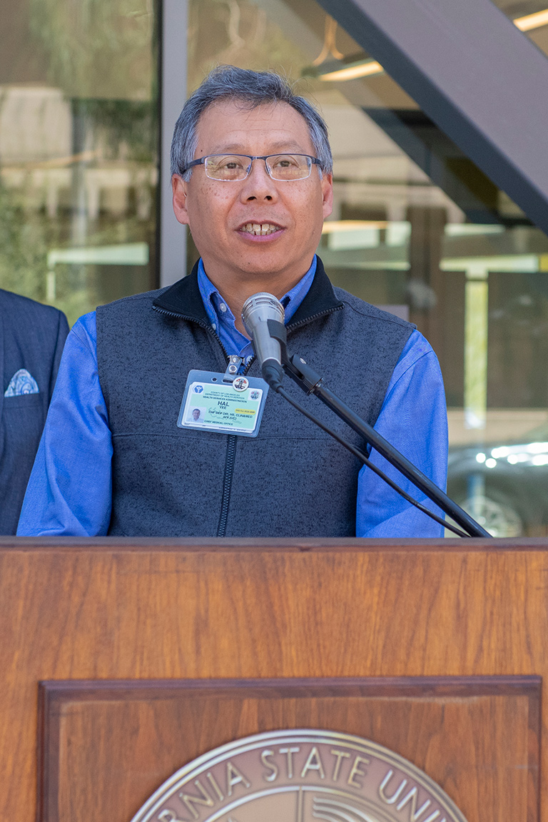 Hal Yee, chief medical officer for L.A. County Department of Health Services.