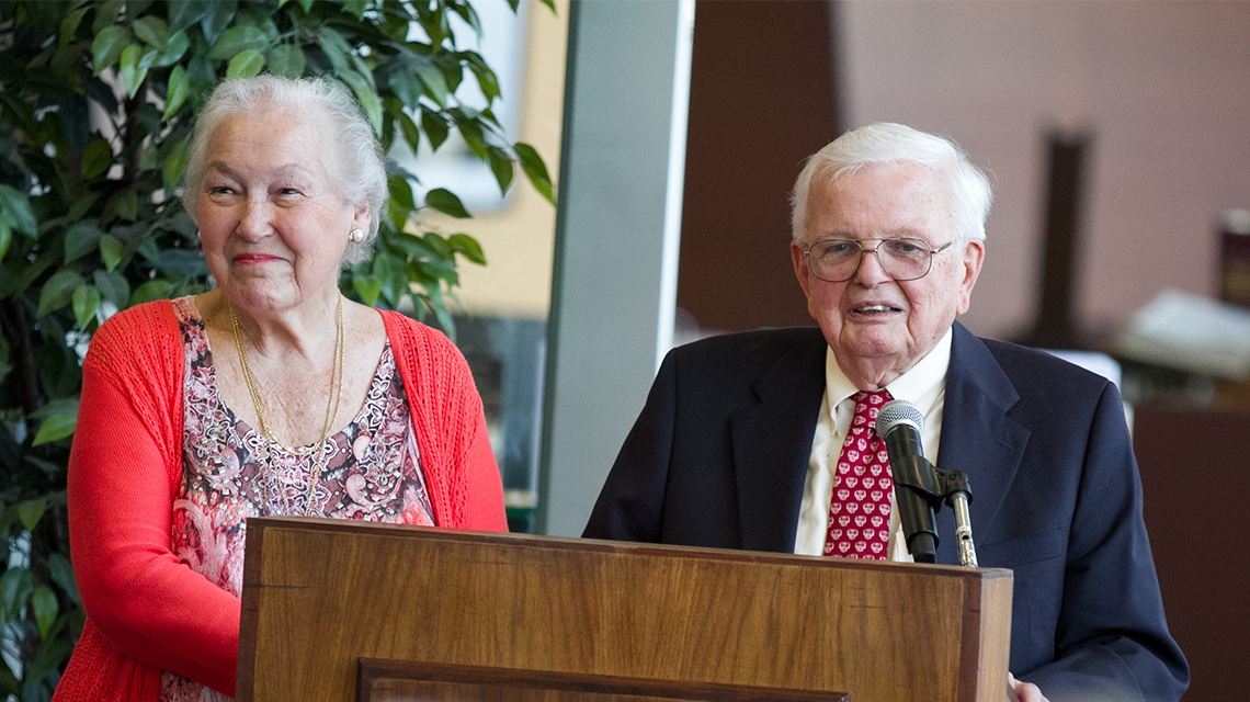 Beverly and Donald Gerth 