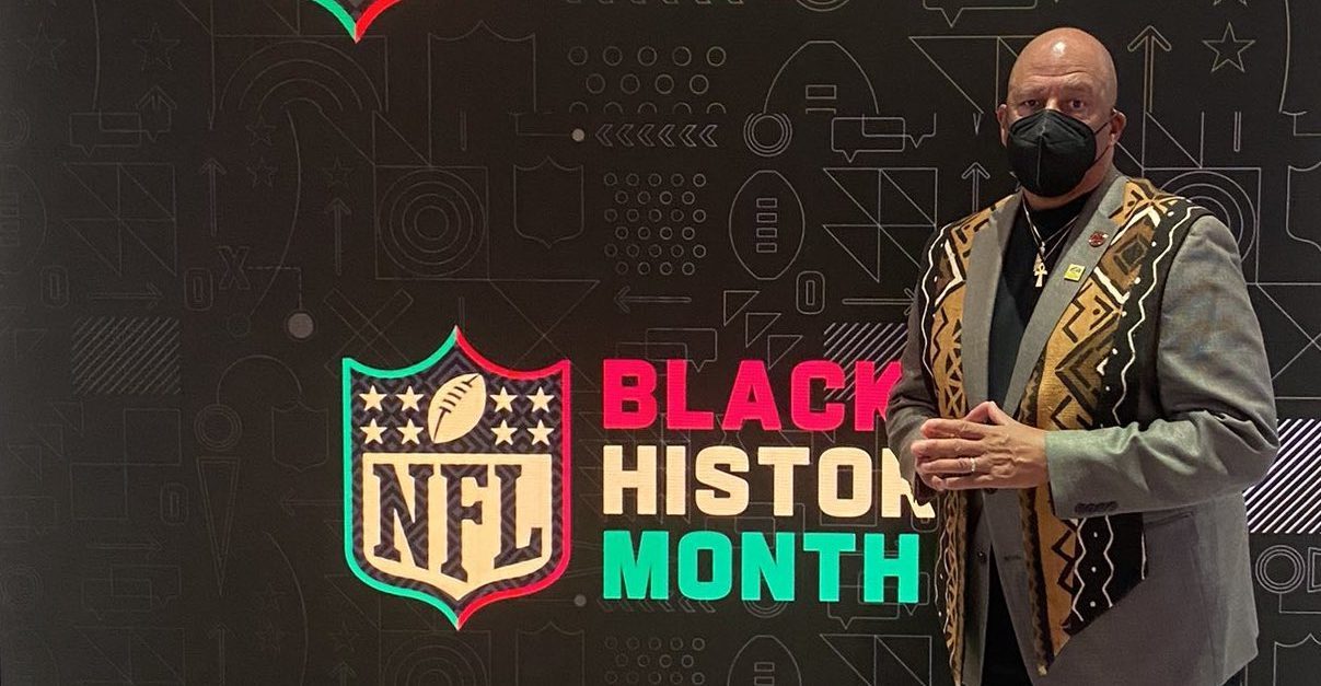 President Parham at NFL Black History Month event