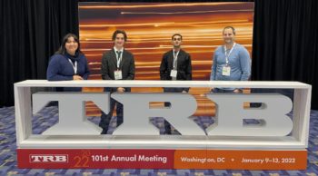 CSUDH students at TRB Conference