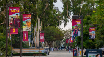 Banners on Campus