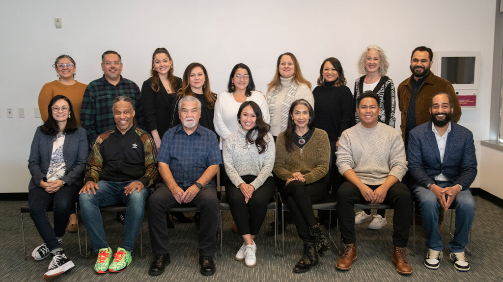 Group image of visiting Ethnic Studies Education scholars