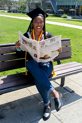 Bria Overs graduation photo