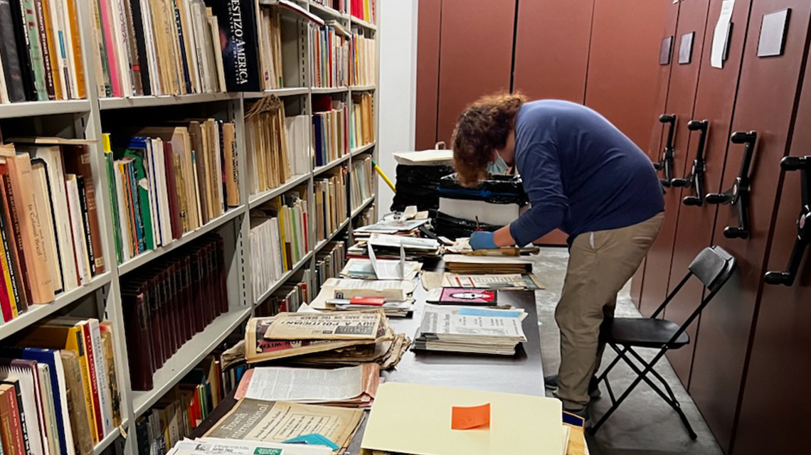 Library staff catalogue holdings for the new Los Angeles Free Press collection in CSUDH's Gerth Archives.