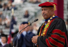 President Parham in regalia