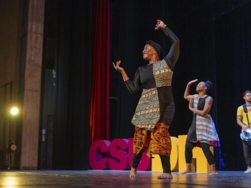 Dancers onstage